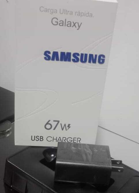 NUEVO! CARGADOR SAMSUNG TURBO POWER CARGA 67W